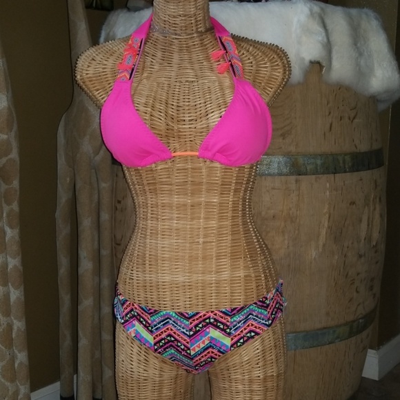 BNWT Pink Victoria secret swimsuit